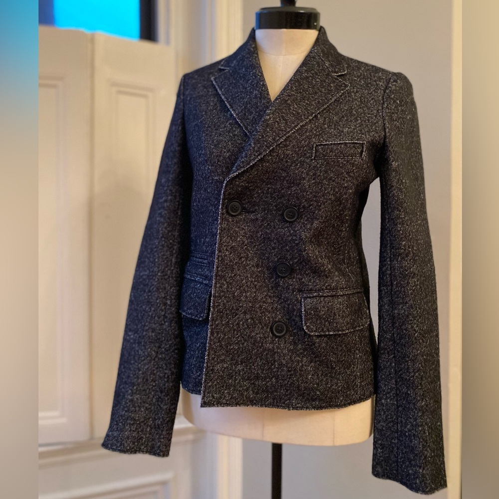 J.Crew herringbone women’s size 4 blazer - Picture 1 of 8